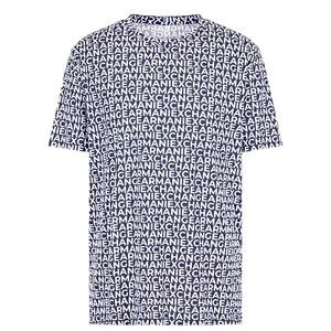 Armani Exchange Black and White Men's Shirt